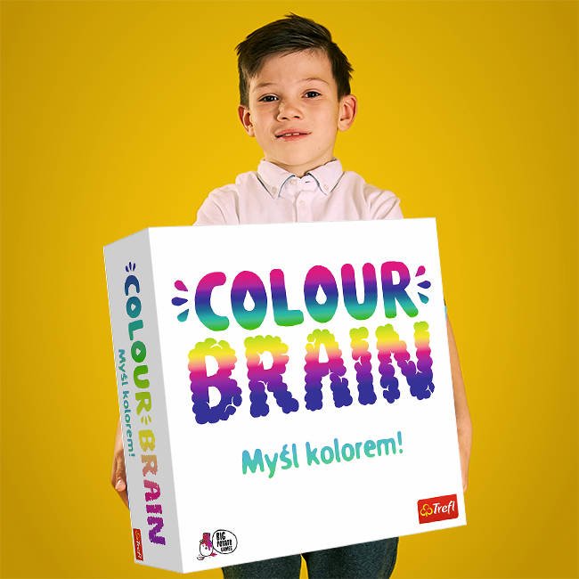 Trefl Gra Colour Brain Myśl Kolorem!