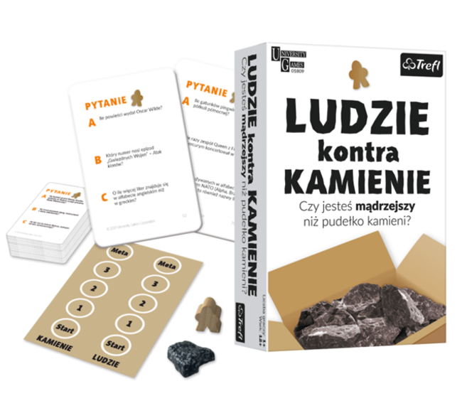 Trefl Gra Karciana Ludzie Kontra Kamienie 