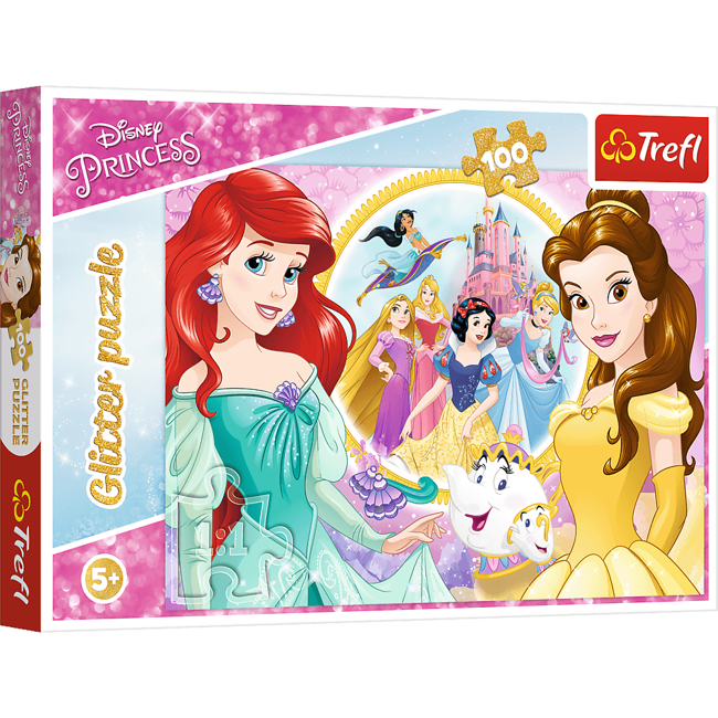 Trefl Puzzle Disney Księżniczki Wspomnienia Belli I Arielki 100el