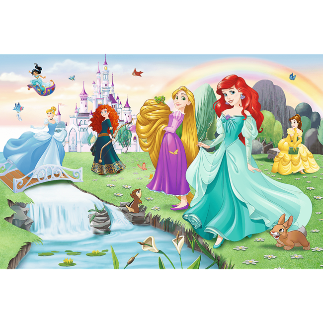Trefl Puzzle Księżniczki Disneya 60 El Poznaj Księżniczki