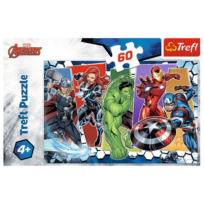 Trefl Puzzle Marvel Avengers 60 El Niezwyciężeni Avengersi
