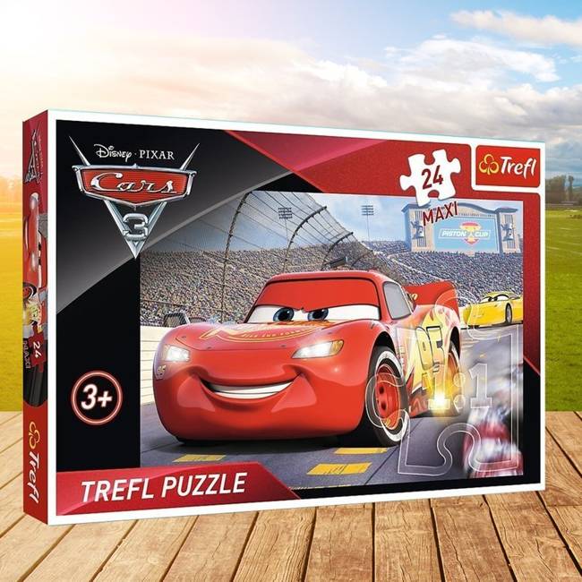 Trefl Puzzle Maxi 24 Auta Cars 3 Mistrz