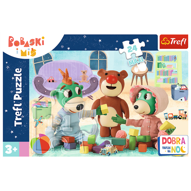 Trefl Puzzle Maxi Zabawy Treflików Przed Snem - Dobranoc 24el 