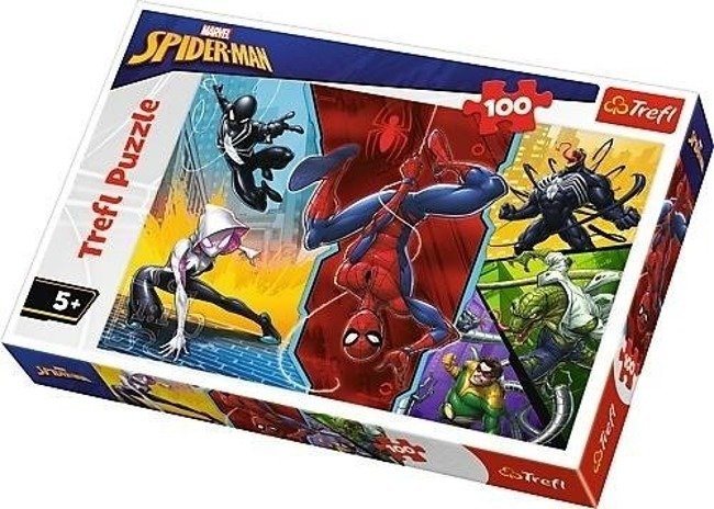 Trefl Puzzle Spider-Man Do Góry Nogami 100el