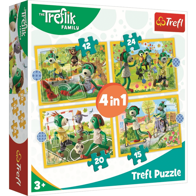 Trefl Puzzle Trefliki 71 El Wspólne Zabawy Treflików