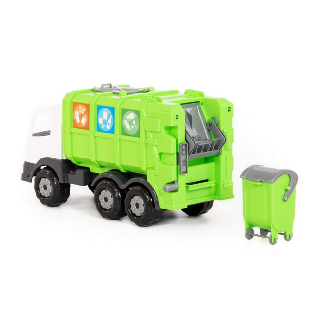 Wader – Polesie Zielona Ciężarówka Śmieciarka