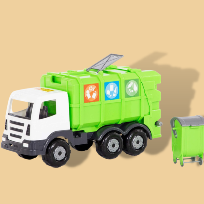 Wader – Polesie Zielona Ciężarówka Śmieciarka