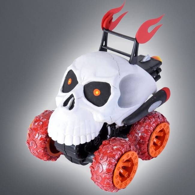 Wild  Republic Motor Headz Garage Skull