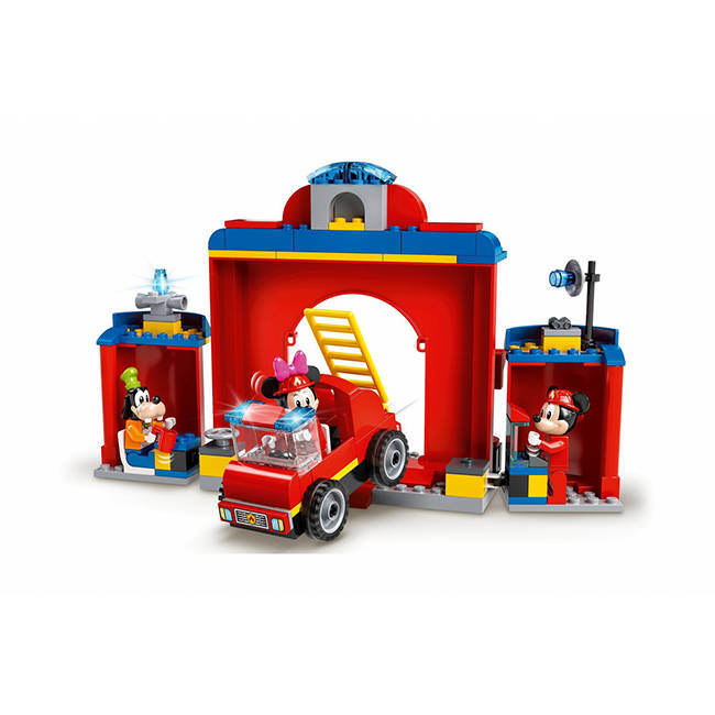 Wóz Strażacki i Remiza Myszki Miki Klocki Lego Disney