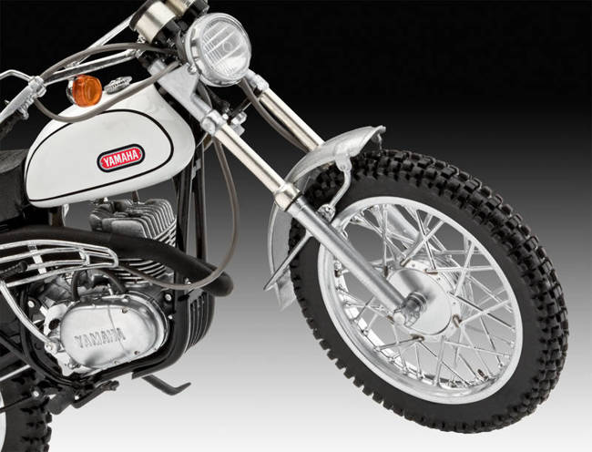 Zestaw Do Składania Model Motocykl Yamaha 250 DT-1 Skala 1:12