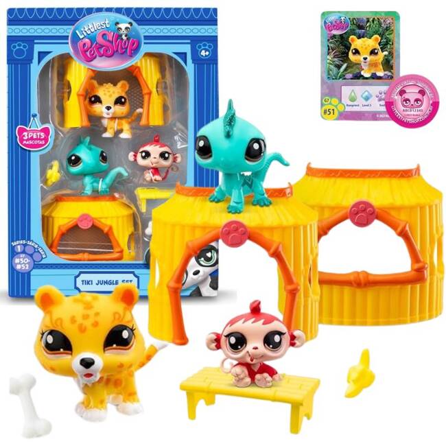 Zestaw Dżungla LPS00515 - Zabawka Littlest Pet Shop