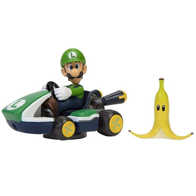 Zestaw Obracający Się Gokart Super Mario Luigikart Spin Out