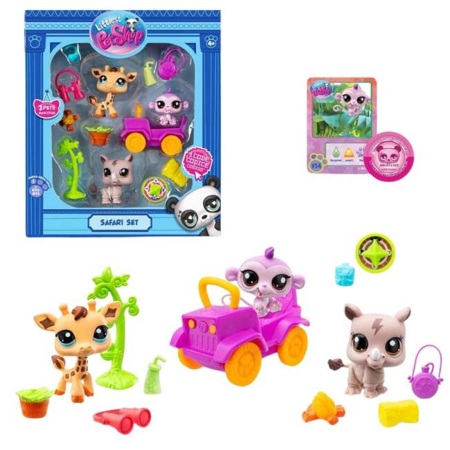 Zestaw Safari LPS00524 - Zabawka Littlest Pet Shop