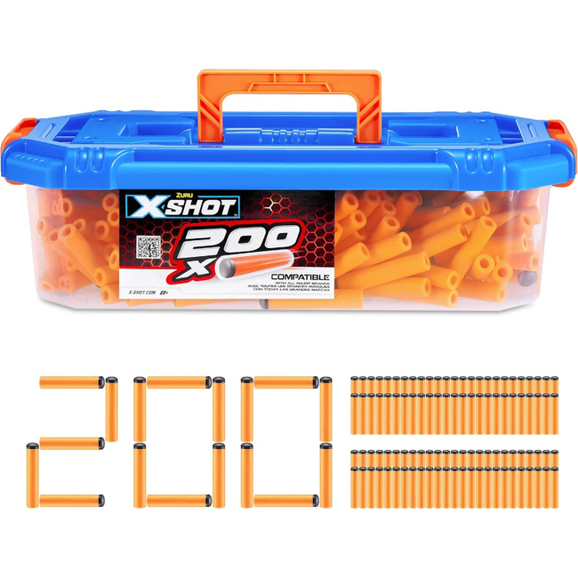 Zuru Zestaw Strzałek Excel Ammo Box 200 strzałek 36181